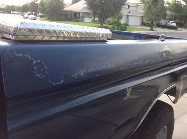 1974 Blue Ford F-250