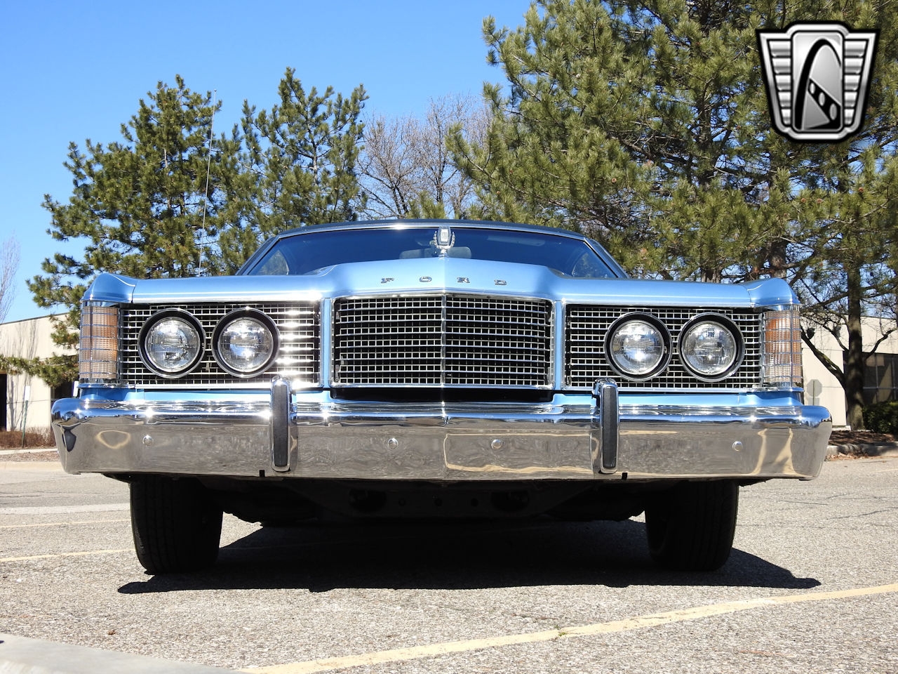 1974 Blue Ford LTD Coupe