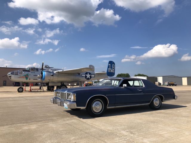 1974 Patina Blue Ford LTD Coupe