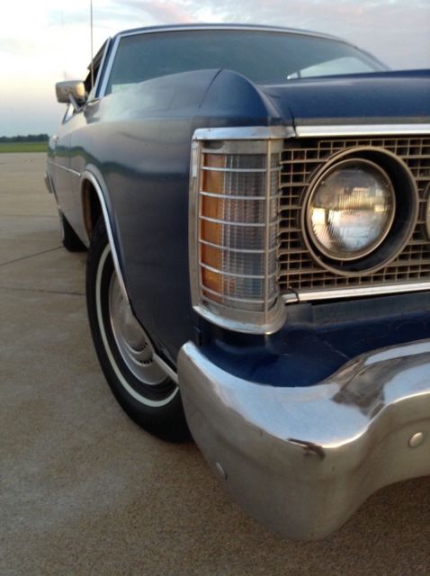 1974 Patina Blue Ford LTD Coupe