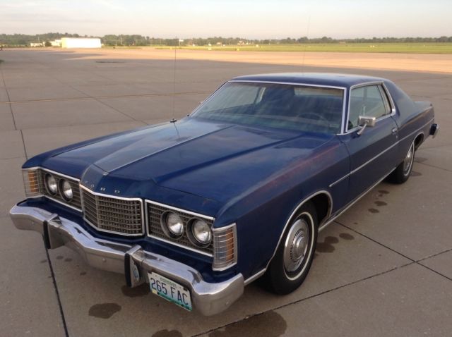 1974 Patina Blue Ford LTD Coupe