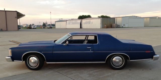 1974 Patina Blue Ford LTD Coupe