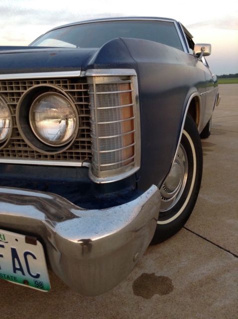 1974 Patina Blue Ford LTD Coupe