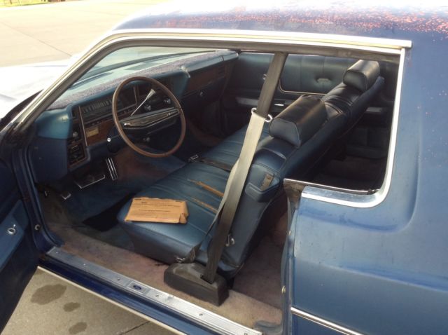 1974 Patina Blue Ford LTD Coupe