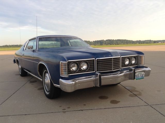 1974 Patina Blue Ford LTD Coupe
