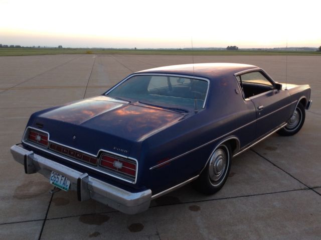 1974 Patina Blue Ford LTD Coupe