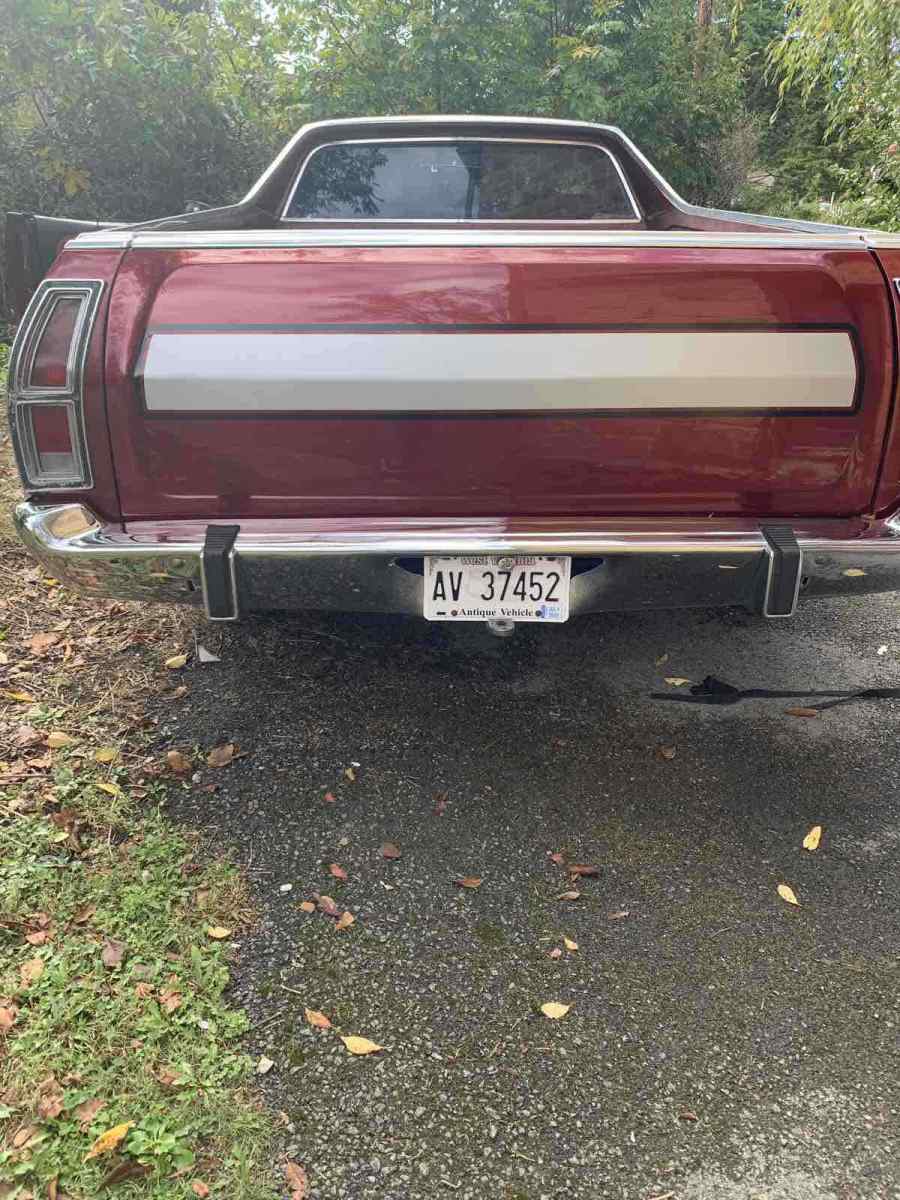 1974 Red Ford Ranchero Pickup