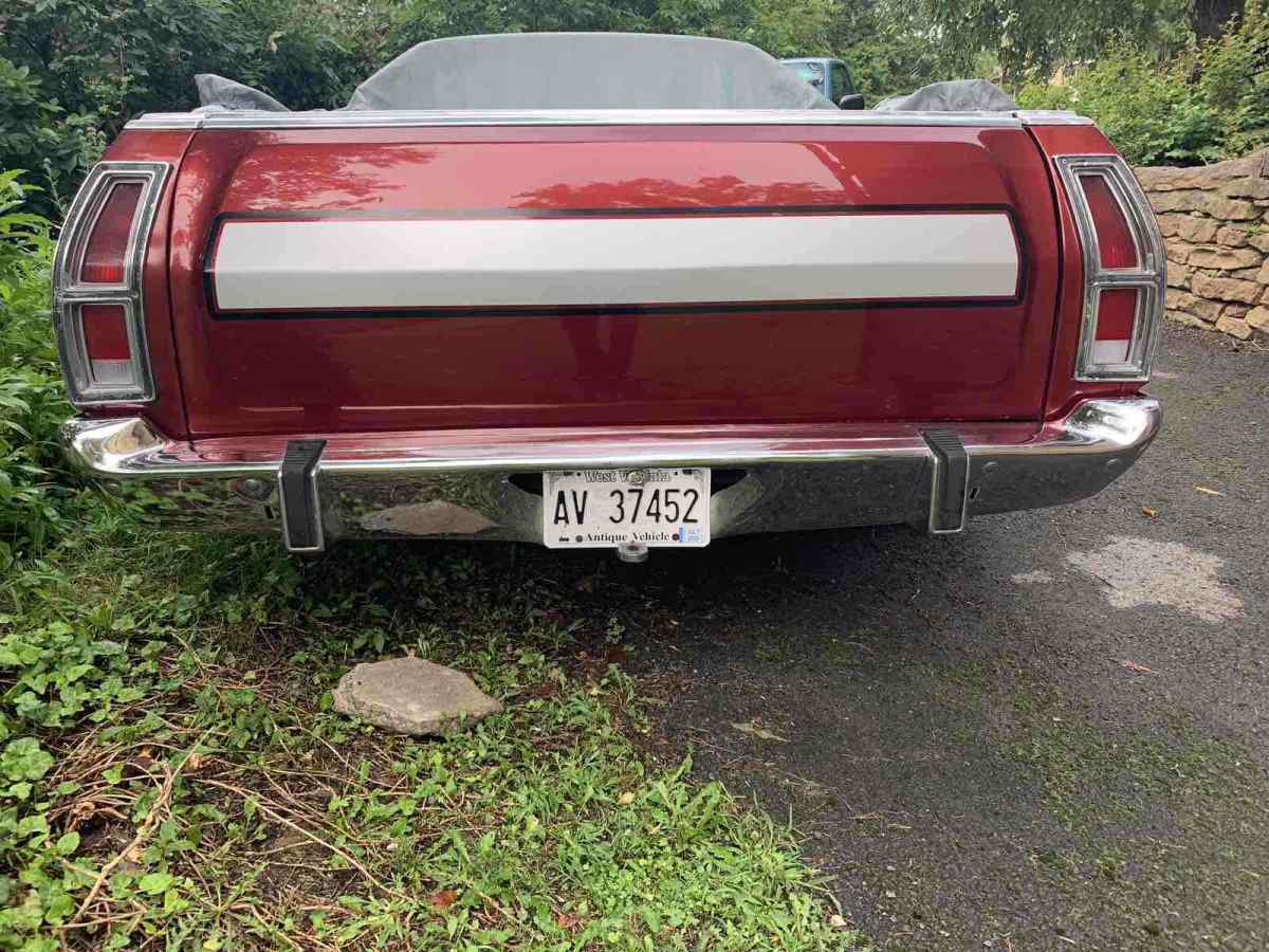 1974 Red Ford Ranchero Pickup