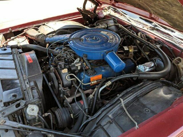 1974 Burgundy fire Ford Thunderbird Coupe