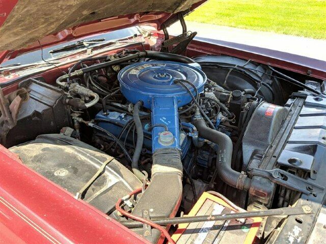 1974 Burgundy fire Ford Thunderbird Coupe