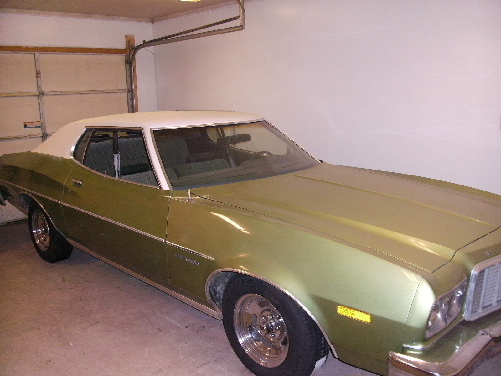 1974 Green Ford Torino Coupe