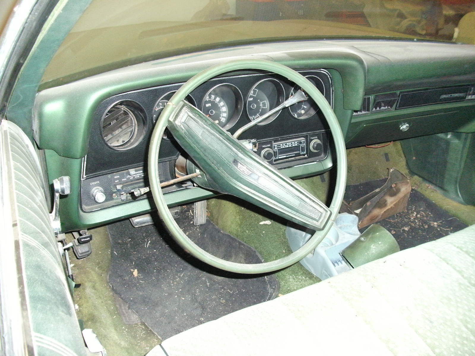 1974 Green Ford Torino Coupe