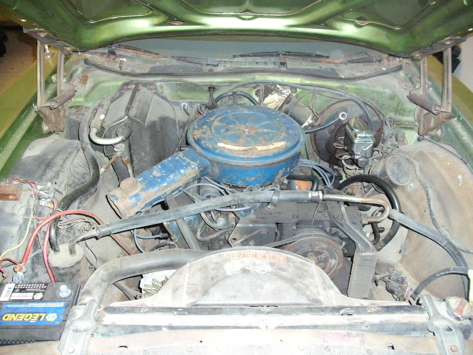 1974 Green Ford Torino Coupe