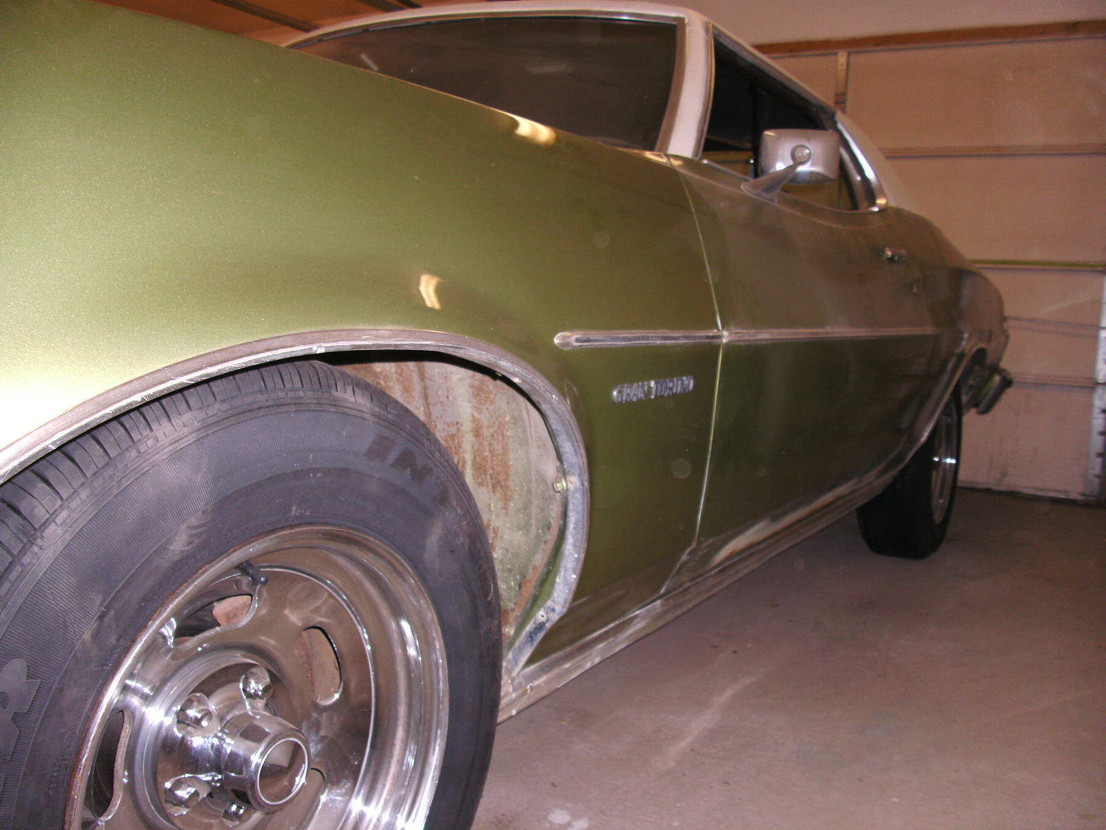 1974 Green Ford Torino Coupe