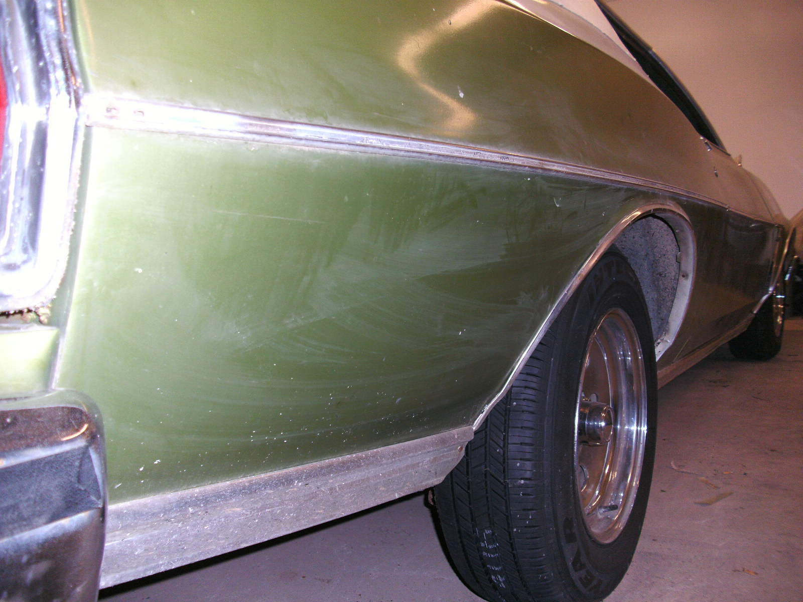 1974 Green Ford Torino Coupe