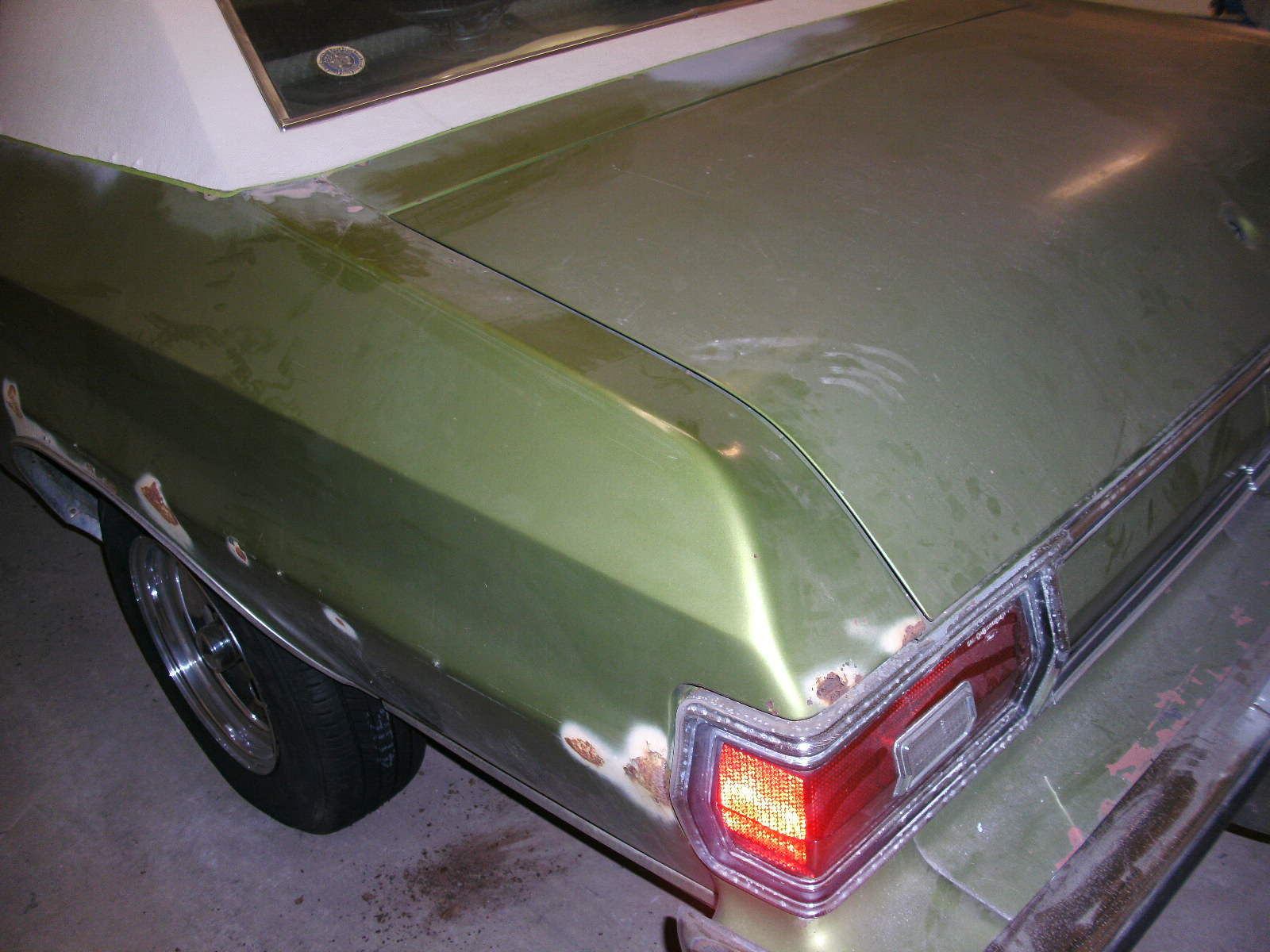 1974 Green Ford Torino Coupe