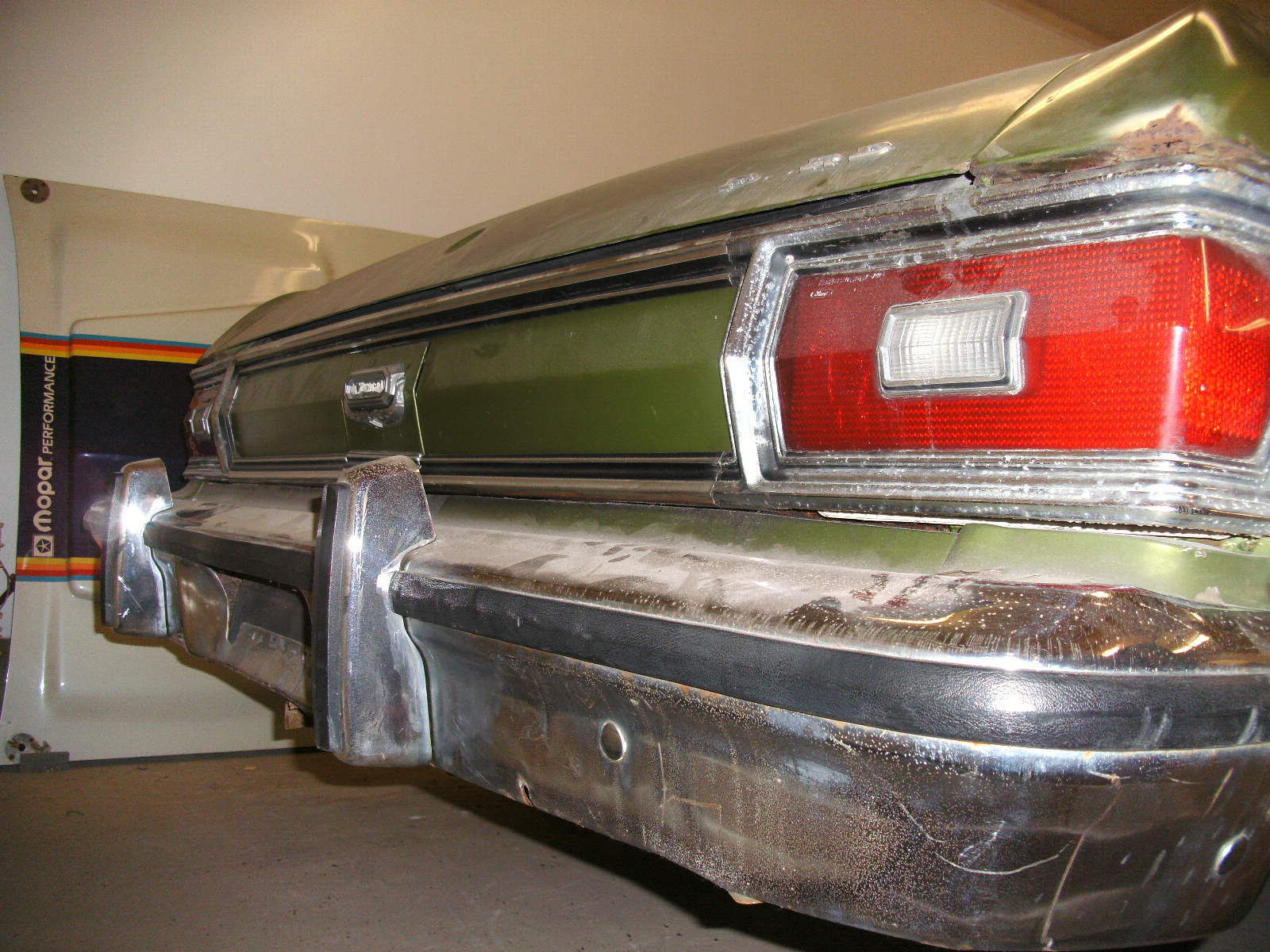 1974 Green Ford Torino Coupe