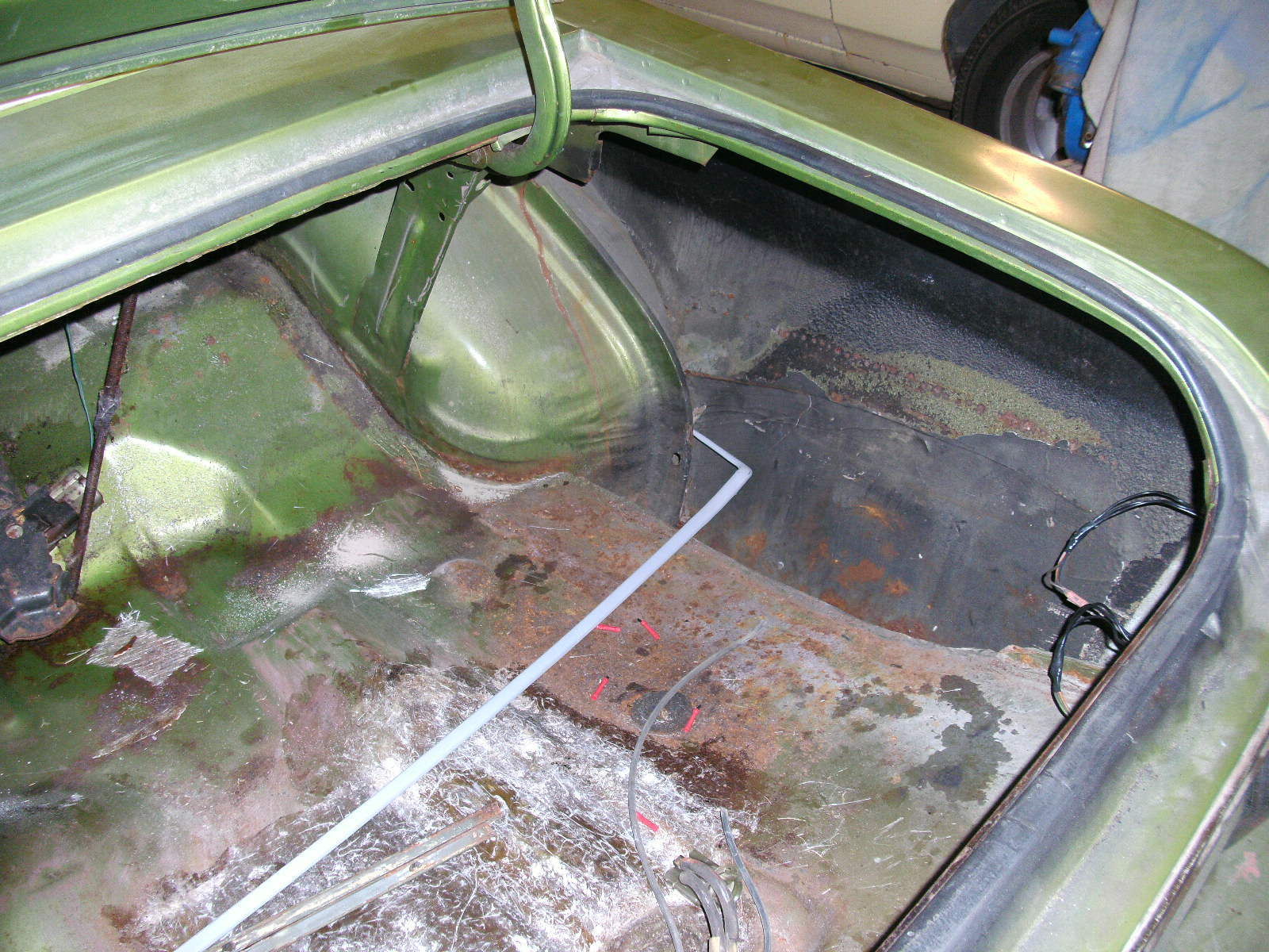 1974 Green Ford Torino Coupe