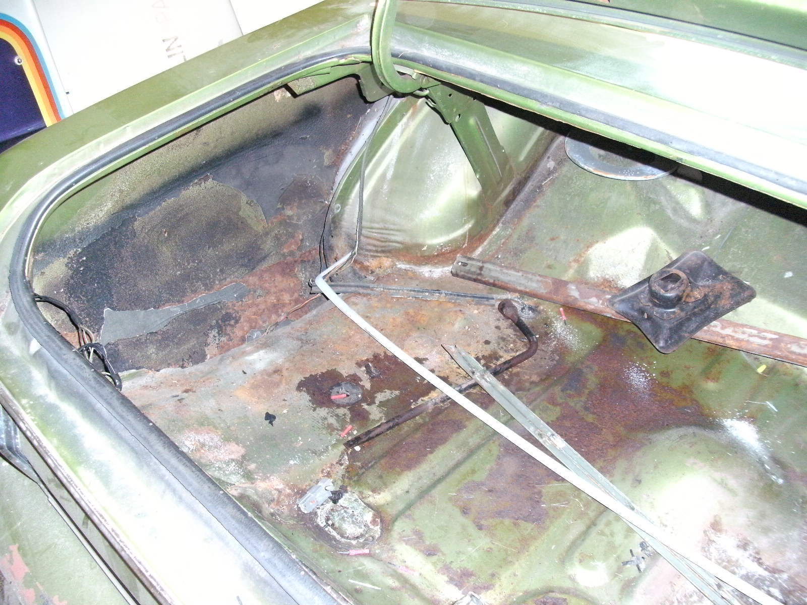 1974 Green Ford Torino Coupe