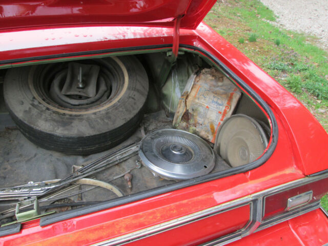 1974 Red Ford Torino Sedan