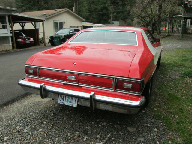 1974 Red Ford Torino Sedan