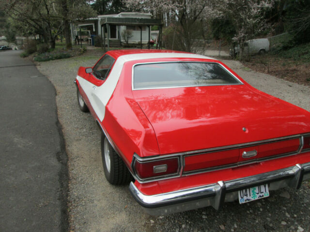 1974 Red Ford Torino Sedan
