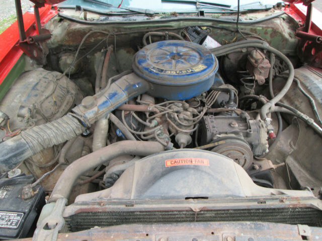 1974 Red Ford Torino Sedan