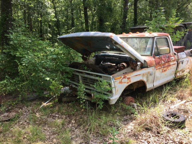 1974 Gray Ford F-250 Long wheel base