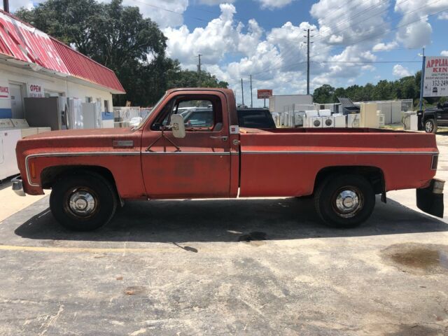 1974 Orange Chevrolet C/K Pickup 2500