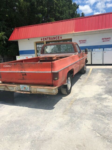 1974 Orange Chevrolet C/K Pickup 2500