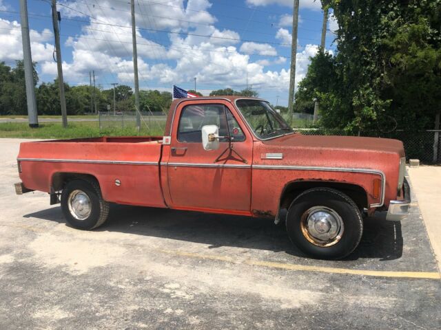 1974 Orange Chevrolet C/K Pickup 2500