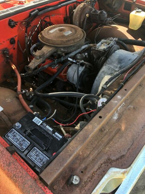 1974 Orange Chevrolet C/K Pickup 2500