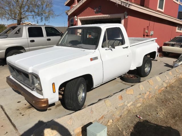1974 White GMC Sierra 1500 Standard Cab Pickup