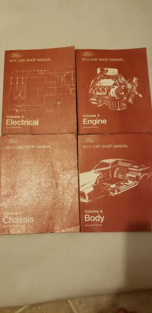 1974 Red Ford Torino