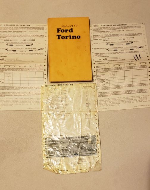 1974 Red Ford Torino