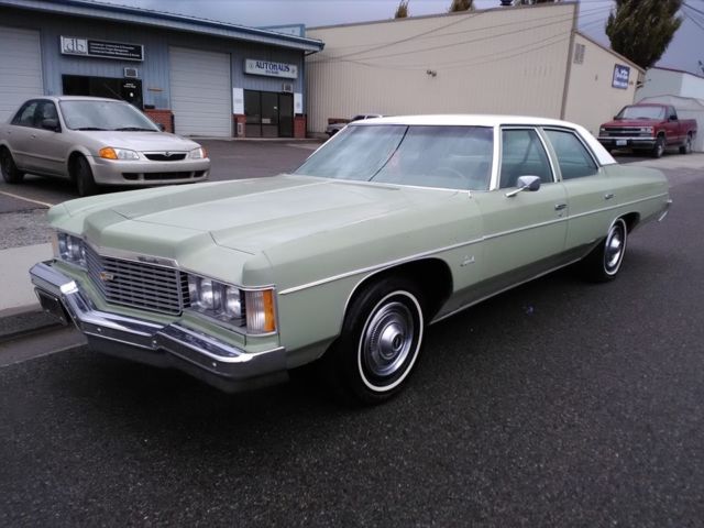1974 Green Chevrolet Impala Sedan