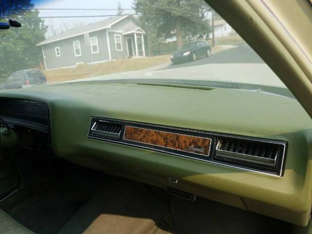 1974 Green Chevrolet Impala Sedan