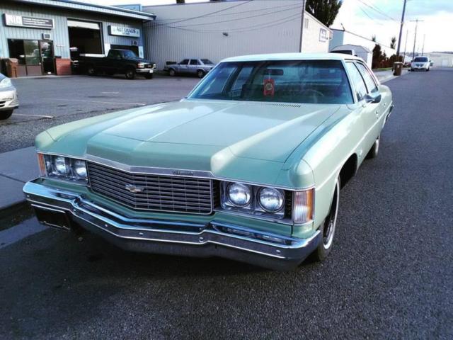 1974 Green Chevrolet Impala Sedan