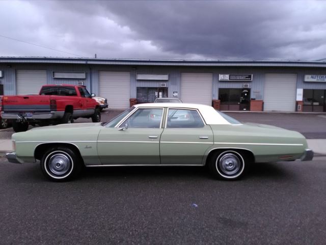 1974 Green Chevrolet Impala Sedan