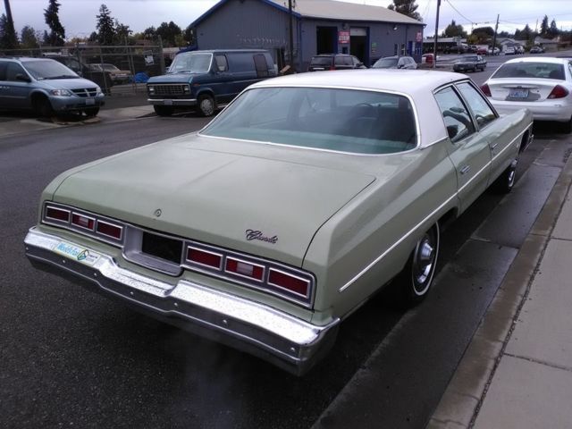 1974 Green Chevrolet Impala Sedan