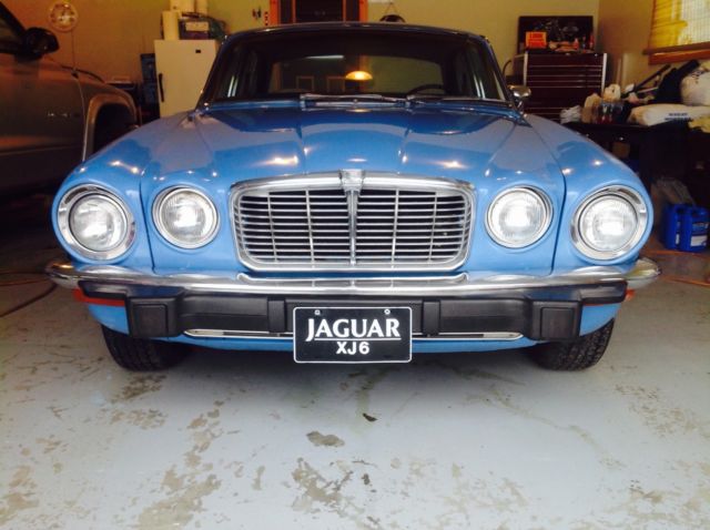 1974 Blue Jaguar XJ6