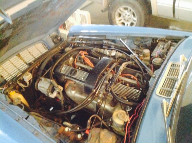 1974 Blue Jaguar XJ6