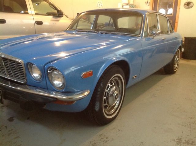 1974 Blue Jaguar XJ6