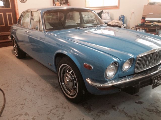 1974 Blue Jaguar XJ6