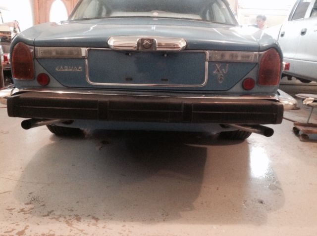 1974 Blue Jaguar XJ6