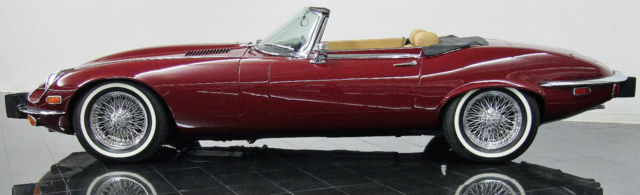 1974 Regency Red Jaguar XK Convertible