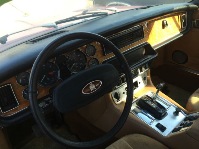 1974 Red Jaguar XJ6 4DR SEDAN