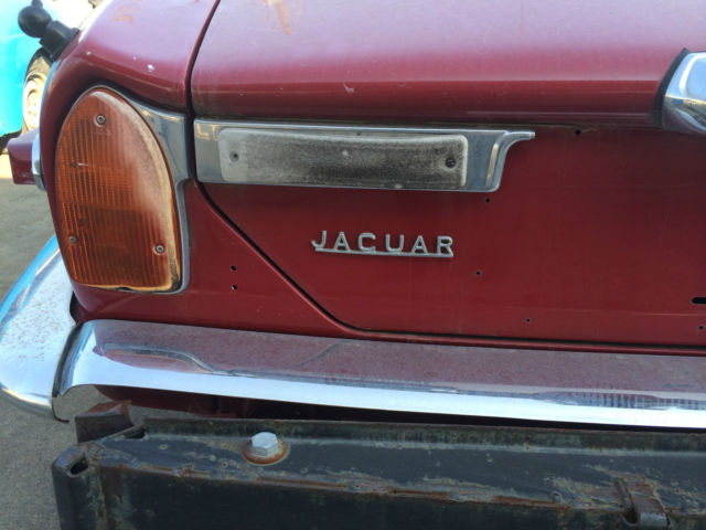 1974 Red Jaguar XJ6 4DR SEDAN