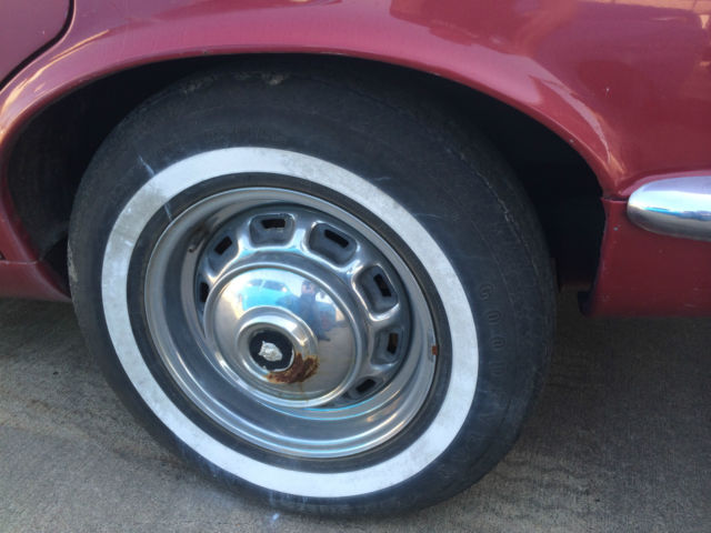 1974 Red Jaguar XJ6 4DR SEDAN