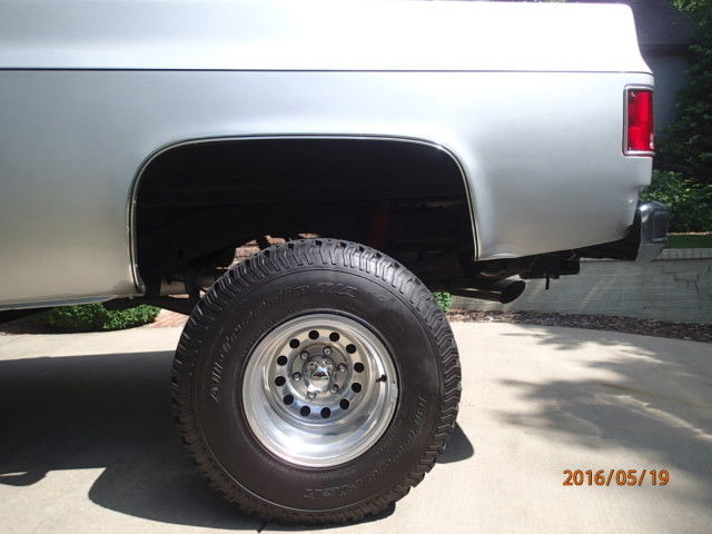 1974 Silver Chevrolet Blazer